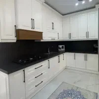 نصب کابینت پارکت قرنیز ترموود ماربل شیت ترموال