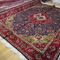 فرش جفت ۹ متری تبریز طرح کرمان قلم سورمه ای|فرش|تهران, سلسبیل جنوبی|دیوار