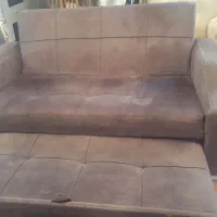 تختخواب شو دو نفره اسکلت و تشک سالم