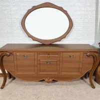 سرویس آینه کنسول،میز تی وی،جلومبلی مناسب جهیزیه|بوفه، ویترین، کنسول|بجنورد, |دیوار