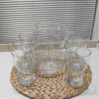 پارچ و لیوان ترک