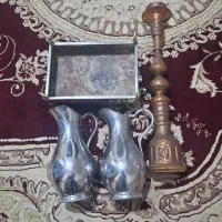 قلیان مسی پارچ منقل عتیقه