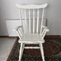 صندلی راک چوبی مدل عقابی