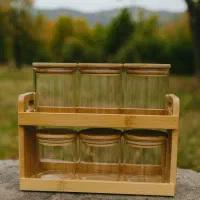 انواع جا ادویه و سینی بامبو خاص|ظروف سرو و پذیرایی|بندرعباس, |دیوار