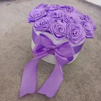 باکس هدیه با گل ربانی|گل مصنوعی|سبزوار, پاسداران|دیوار