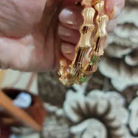 ۴عدد النگو طرح طلا فیوژن سایز ۱و ۲