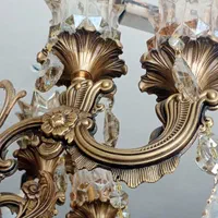 لوستر شاخه رز|لوستر و چراغ آویز|بروجرد, |دیوار