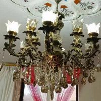 لوستر شیک و آنتیک 12 شعله