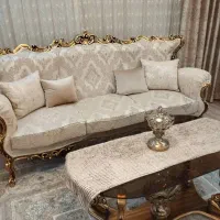 مبلمان سلطنتی ورق طلا|مبلمان خانگی و میز عسلی|تهران, شهرک چیتگر|دیوار