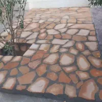 جدول سنگ ورقه ای محوطه سازی|خدمات پیشه و مهارت|اقبالیه, |دیوار