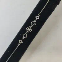 دستبند  نقره مدل ونکلیف 925