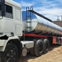 اف انتر کولر همراه با تانکر قیر سه محور