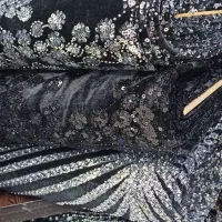 مخمل کارشده طرحدار