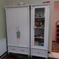 سرویس کامل تخت و کمد نوجوان|تخت و سرویس خواب|فردیس, قریشی|دیوار