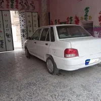 پراید 132 سفید نخونی ضرر کردی