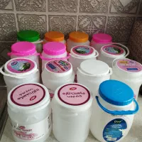 دبه ماست شیشه ترشی شیشه مربا