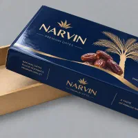 جعبه و کارتن خرما (طراحی رایگان+بدون هزینه قالب)