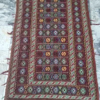 گلیم تمام پیچ سوزنی|گلیم، جاجیم، گبه|بجنورد, |دیوار