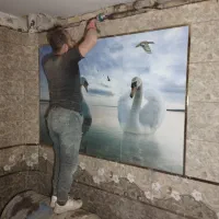 کاشی کاری کاشی کار نصب تعمیر تخریب موزاییک سرامیک