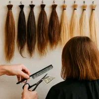 خریدار و صدار کننده موی طبیعی