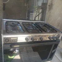 اجاق گاز ۵شعله رویه استیل۸|اجاق گاز و لوازم برقی پختوپز|تهران, خلیج فارس|دیوار