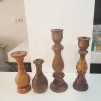 ست ۴ تکه وسایل چوبی با کیفیت