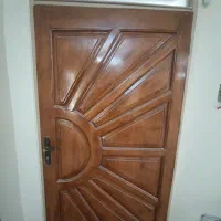 یک عدد درب چوبی ورودی آپارتمان کارکرده با درب آهنی|مصالح و تجهیزات ساختمان|تهران, سازمان برنامه شمالی|دیوار