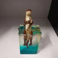 مجسمه تندیس دکوری طرح سمور پلی رزینی