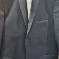کت شلوار دامادی مشکی پیرهن جلیقه