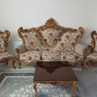 مبل ۹ نفری کنده کاری