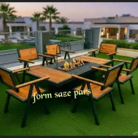 میزو صندلی باغی/صندلی ترموود /،میز آتشدان