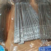 قاشق چنگال(آکبند)استیل استینلس ژاپن،قدیمی و آنتیک|ظروف سرو و پذیرایی|بابل, |دیوار