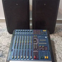 اکو امپلی فایر پاور میکسر به همراه ۲ عدد باند