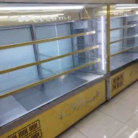 یخچال ویترینی و ویترین شیشه ای سالم تمیز