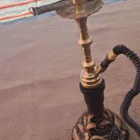 قلیون برنجی دو پله