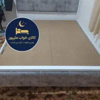 تختخواب فلزی دونفره*طرح ریوا*|تخت و سرویس خواب|مشهد, طلاب|دیوار