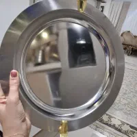 سینی پذیرایی استیل،نقره،آینه ای و چوبی