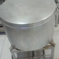 دیگ صنعتی برنج و گاز فشارقوی 3شعله رستورانی