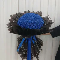 سفارش انواع دسته گل روبانی جاودان انواع باکس