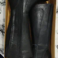 کفش تمام بوت چرم اصل