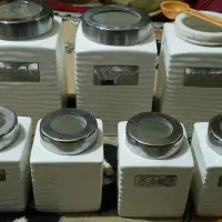 بانکه حبوبات و ادویه سرامیکی