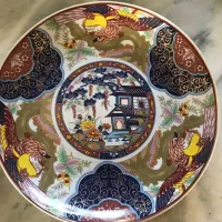 بشقاب قدیمی مرغی سیمرغ انتیک،دیوارکوب