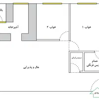 ۷۰متر فول پارکینگ آسانسور بازسازی دو خواب خوش نقشه|فروش آپارتمان|تهران, کوثر|دیوار
