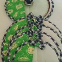 دوخت سرویس اشپزخانه با کیفیت ودوخت روتشکی وروبالشی|سفره، حوله، دستمال آشپزخانه|تاکستان, |دیوار