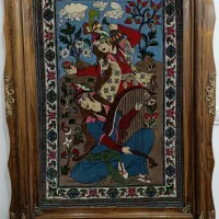 تابلو فرش دستباف|تابلو فرش|کرمان, |دیوار