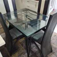 میزغذاخوری ۴ نفره تمیز|میز و صندلی غذاخوری|ارومیه, |دیوار