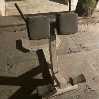 فیله کمر خانگی وتعداد ۳ هالتر و دو وزنه و ۱استپ