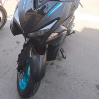 موتور سیکلت طرح آیروکس nvx مشکی مات