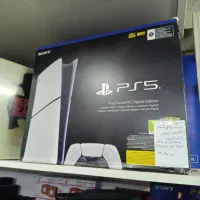 PS5 Slim دو دسته در حد با بازی|کنسول، بازی ویدئویی و آنلاین|علی‌آباد کتول, |دیوار