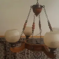 لوستر چوبی دارکار